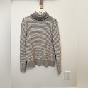 J. Crew Cream Turtleneck